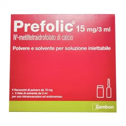 Префолик (Prefolic) ампулы 15мг 3мл №5 в Новосибирске и области фото