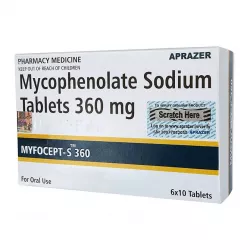 Майфортик, Феломика аналог (Myfocept-S 360) 360мг таб. №60 в Новосибирске и области фото
