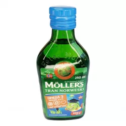 Рыбий жир Меллер Moller omega 3 (Mollers) р-р с фруктовым вкусом Европа 250мл в Новосибирске и области фото